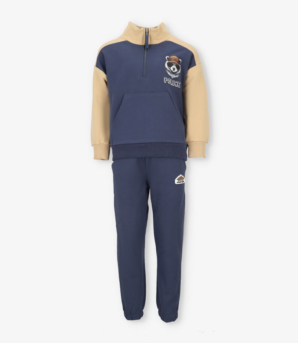 Buzo niño police 2 años / Azul Marino