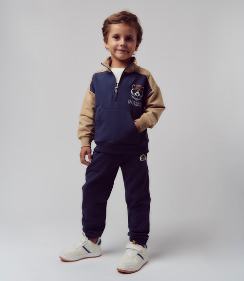 Buzo niño police 2 años / Azul Marino