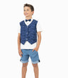 Conjunto Niño Vest Azul