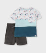 Conjunto niño con palmeras