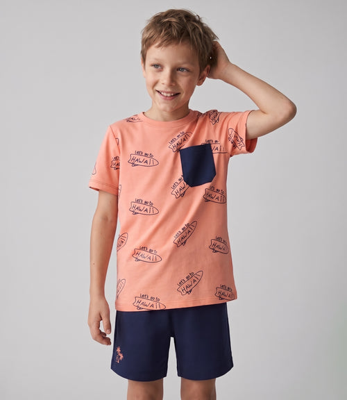 Conjunto niño hawaii