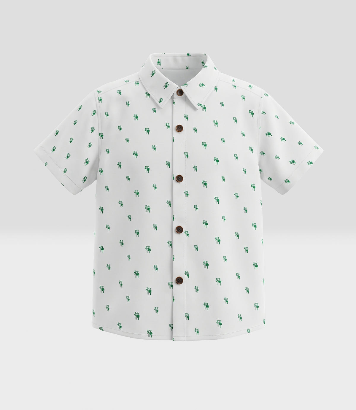 Conjunto niño camisa y bermuda 2 años / Blanco