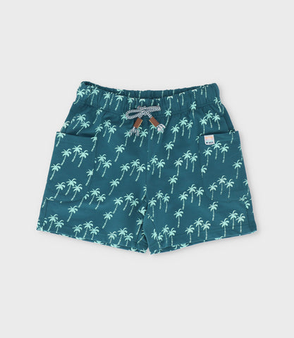 Bermuda niño con palmeras