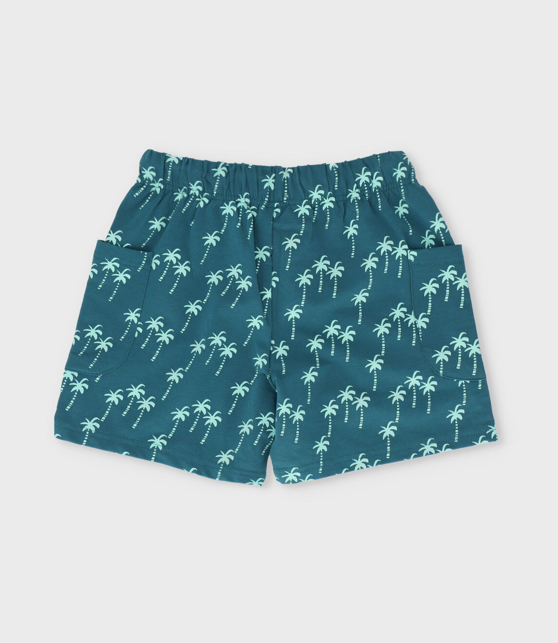Bermuda niño con palmeras 2 años / Verde