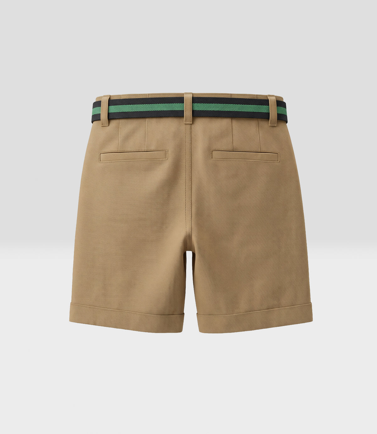 Bermuda niño con cinturón 2 años / Beige