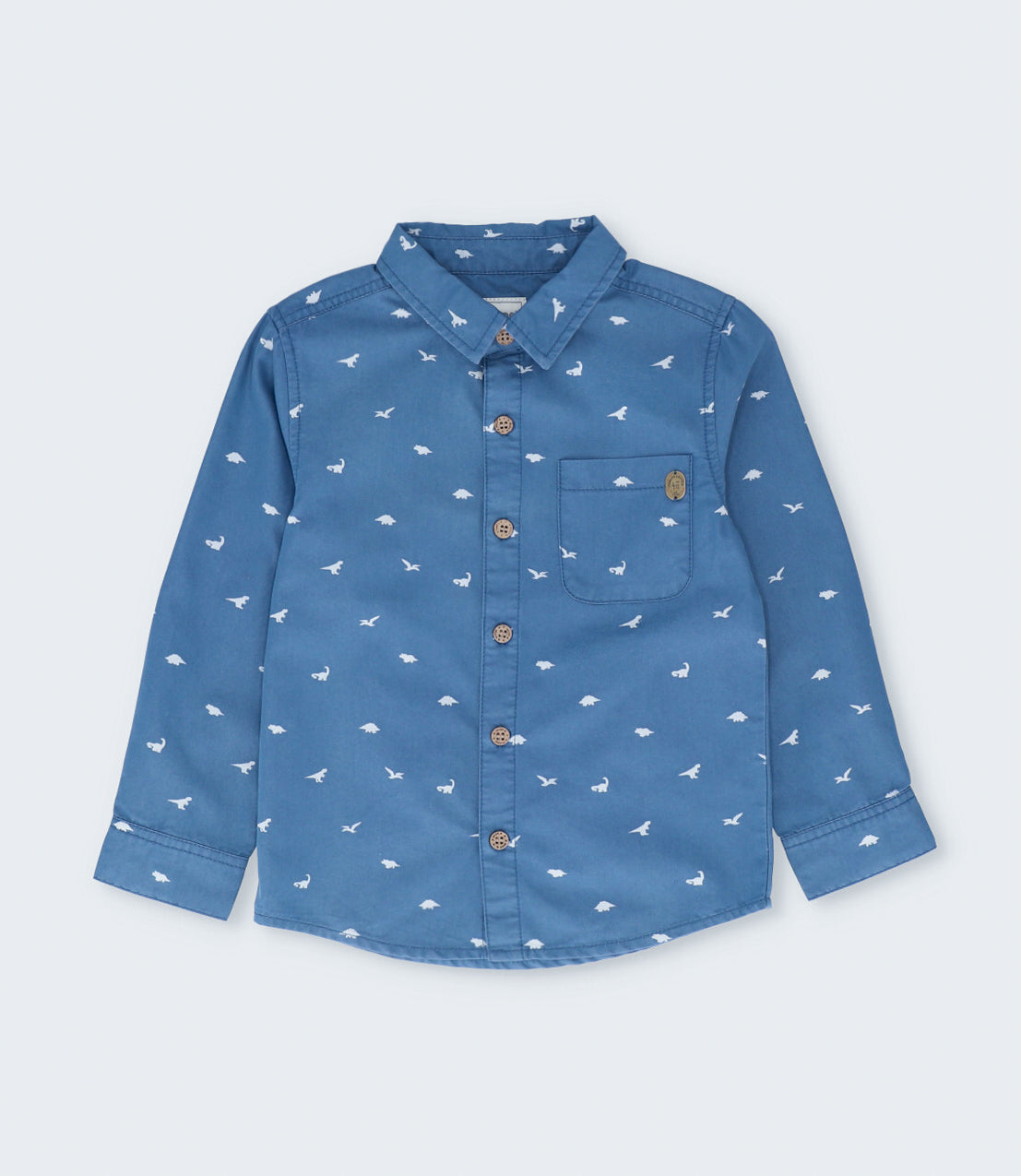 Camisa niño denim 2 años / Celeste
