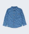 Camisa niño denim