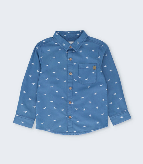 Camisa niño denim 2 años / Celeste