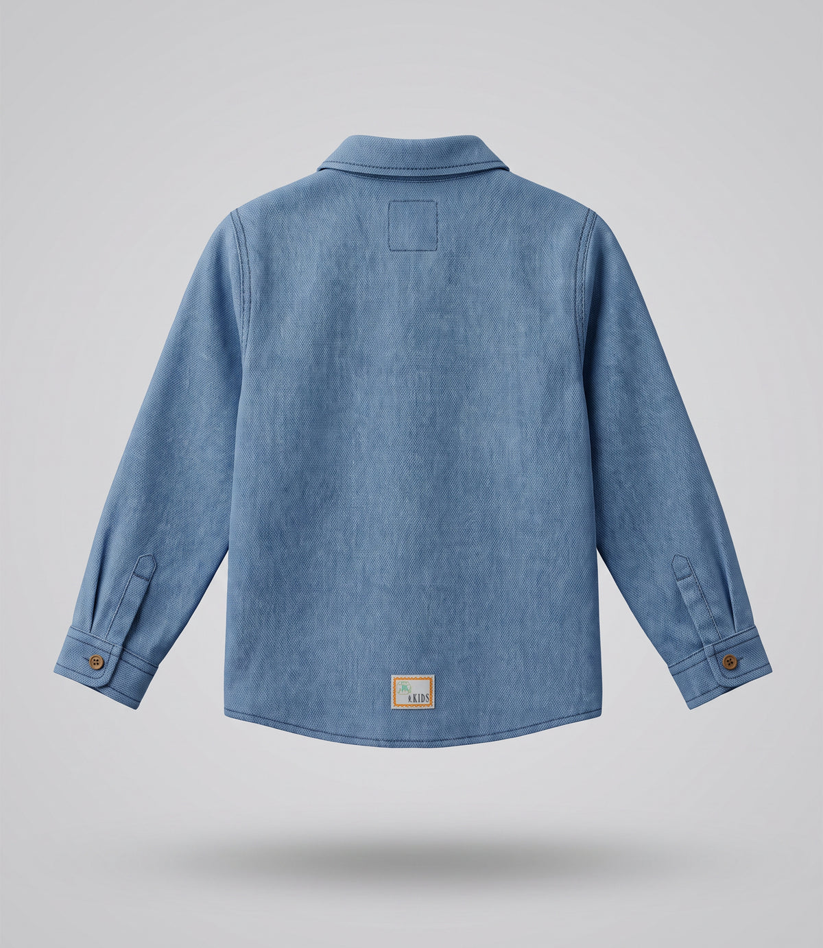 Camisa niño denim 2 años / Celeste