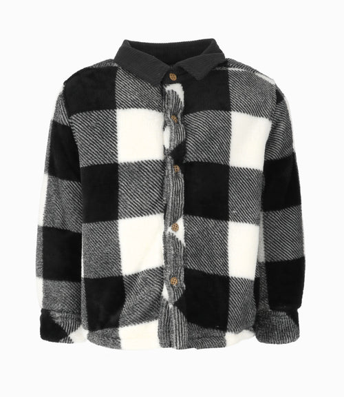 Camisa niño cuadrillé 2 años / Gris