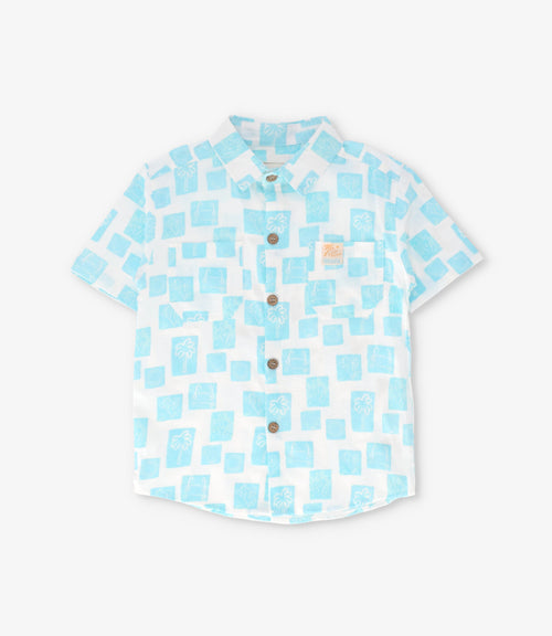 Camisa niño con diseño 2 años / Celeste