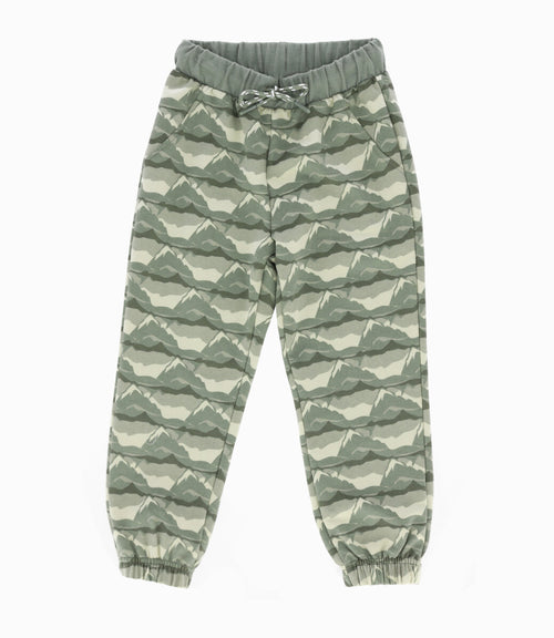 Pantalón de buzo niño jogger 2 años / Verde