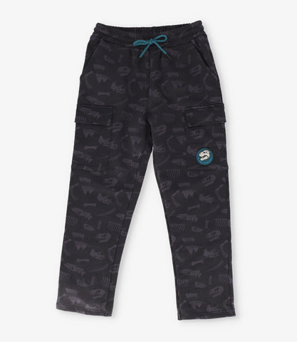 Pantalón de buzo niño cargo
