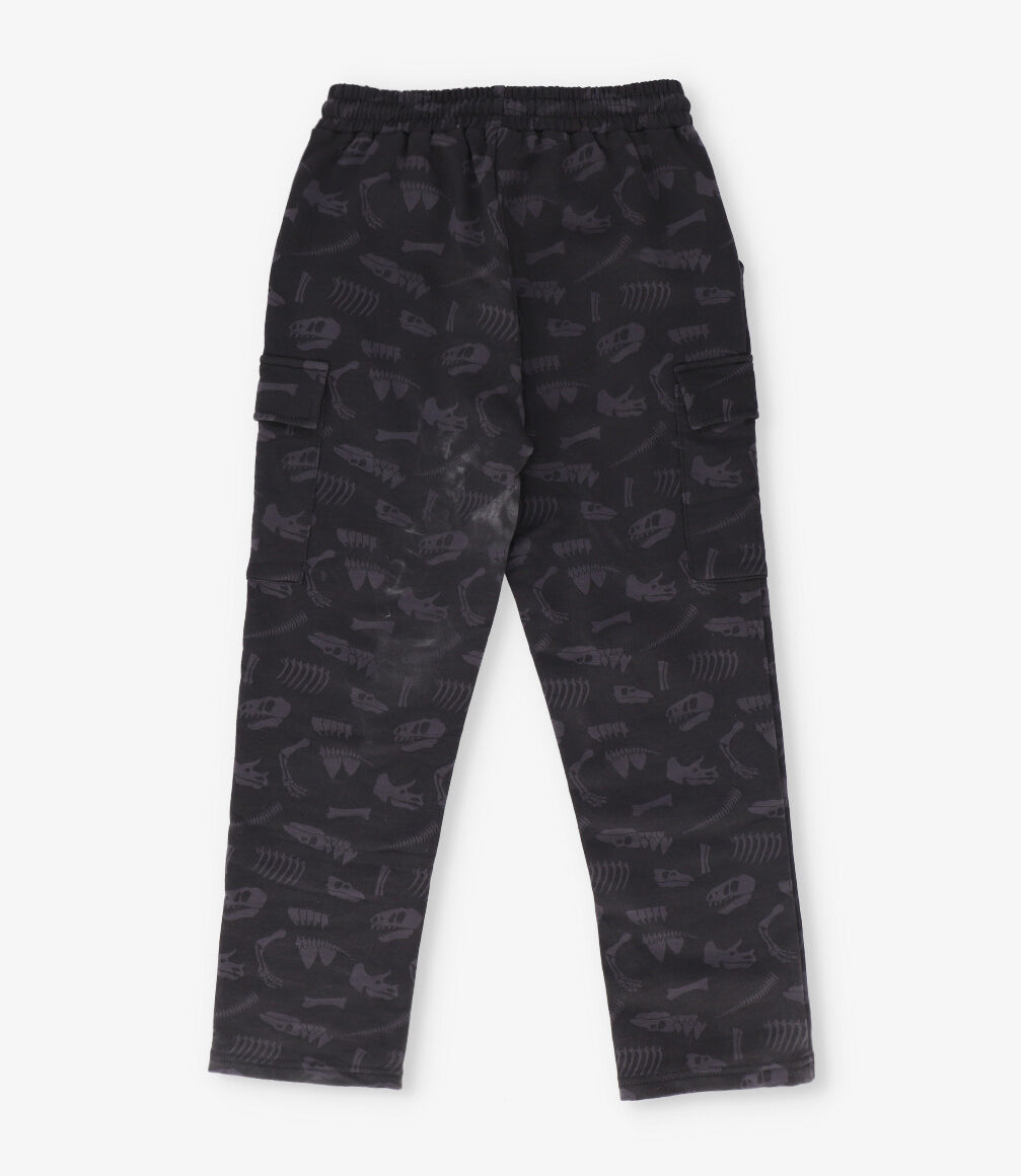 Pantalón de buzo niño cargo 2 años / Gris
