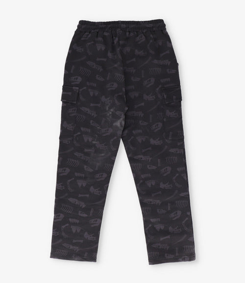 Pantalón de buzo niño cargo 2 años / Gris