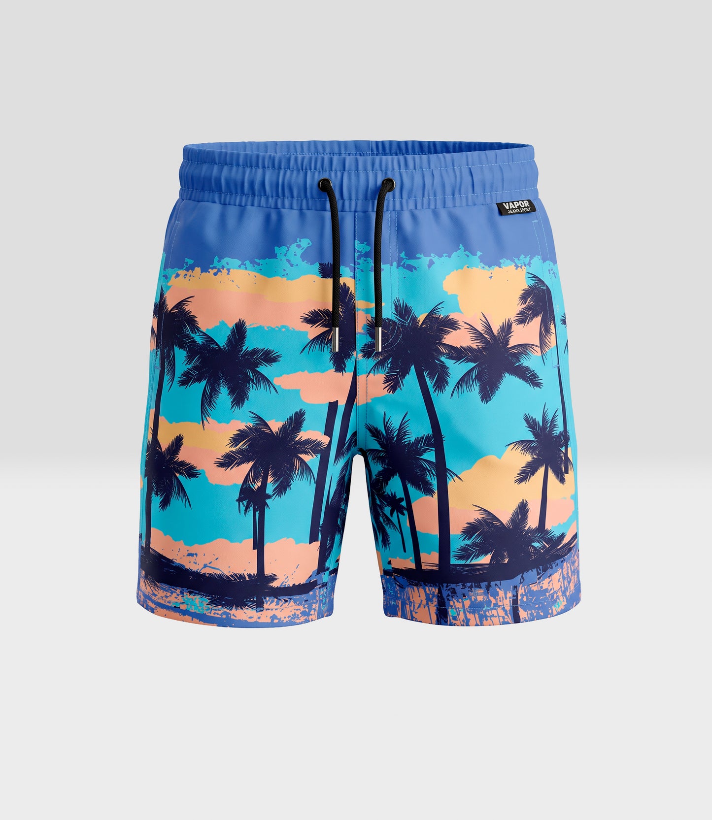 Traje de baño niño short 2 años / Celeste