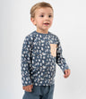 Polera bebé niño floreada
