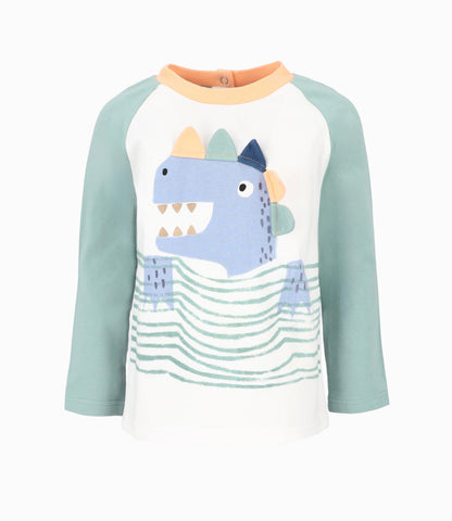 Polera bebé niño dinosaurio