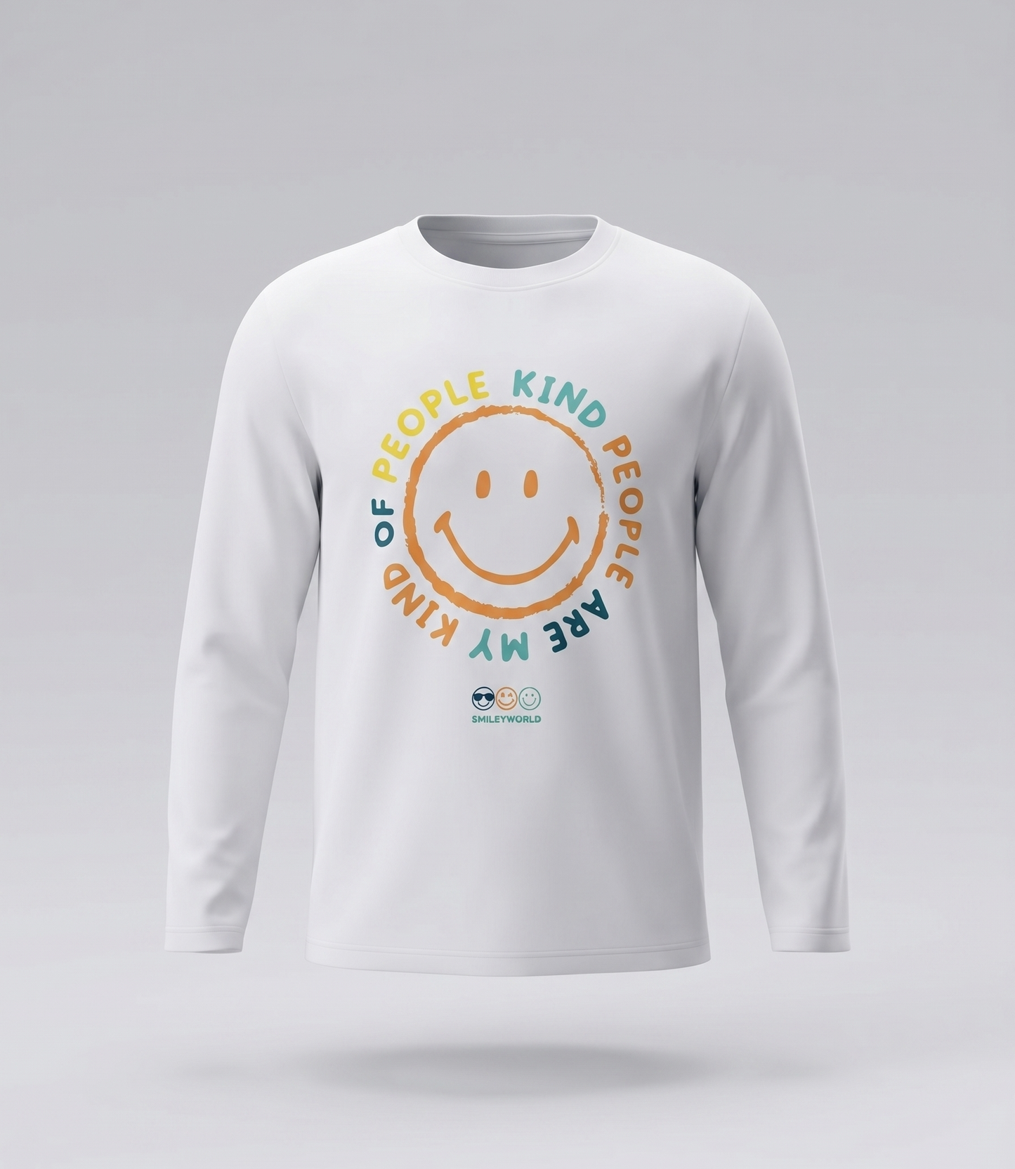 Polera bebé niño smiley world 6 meses / Blanco