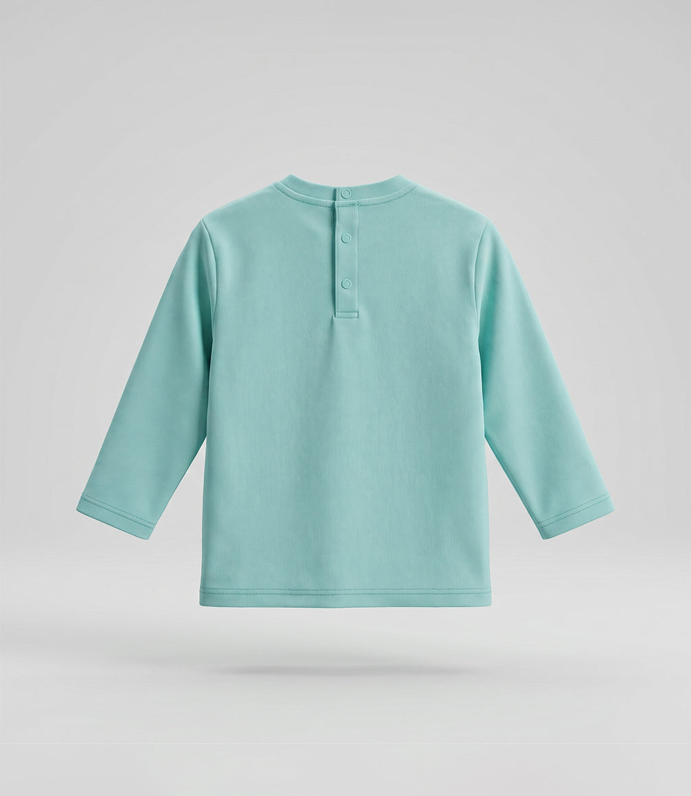 Polera bebé niño tourism 6 meses / Menta