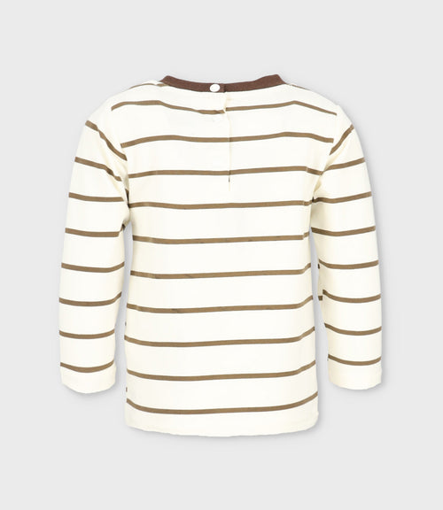 Polera bebé niño con diseño 6 meses / Blanco
