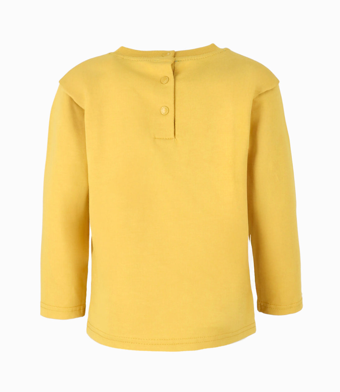Polera bebé niño con dinosaurios 6 meses / Mostaza