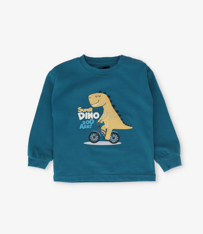 Polera bebé niño super dino