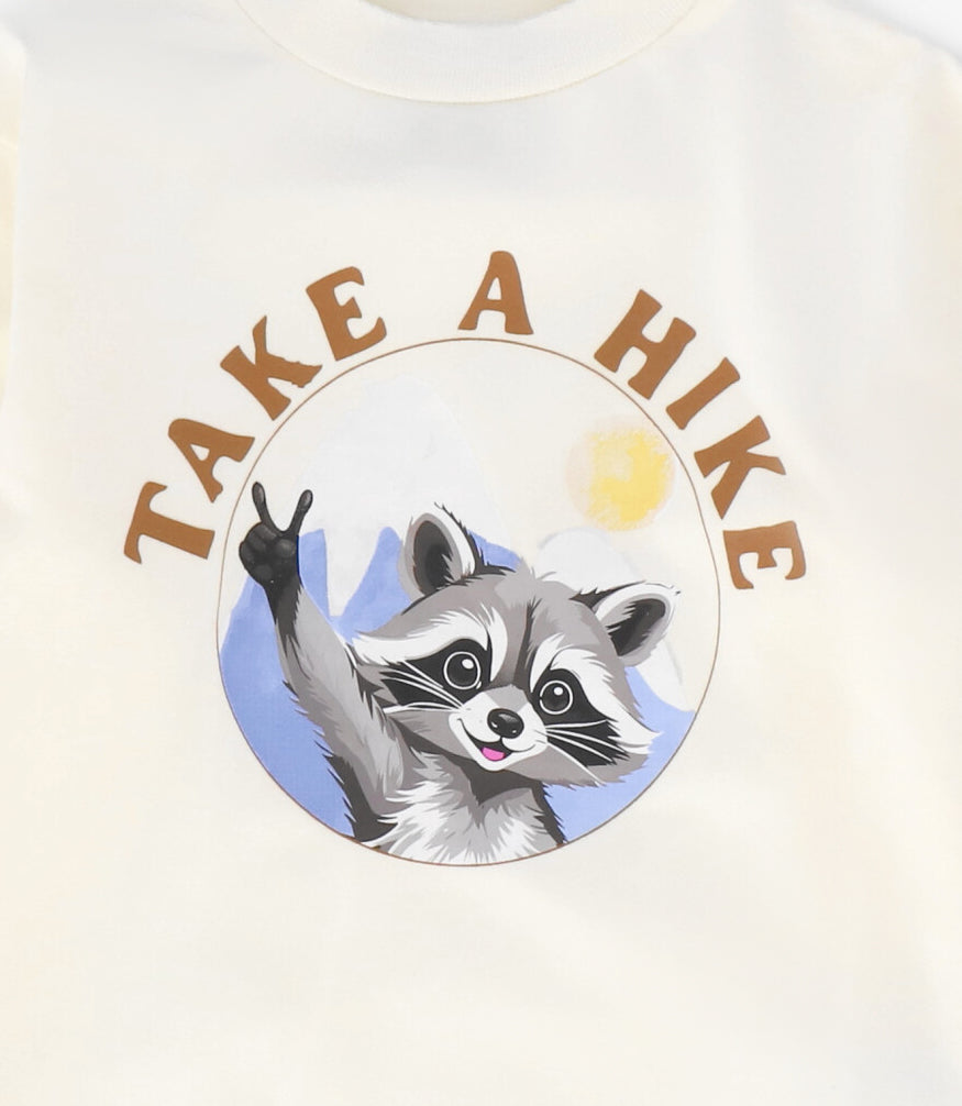 Polera bebé niño hike 6 meses / Crudo