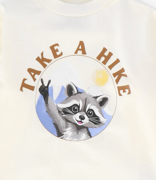Polera bebé niño hike 6 meses / Crudo