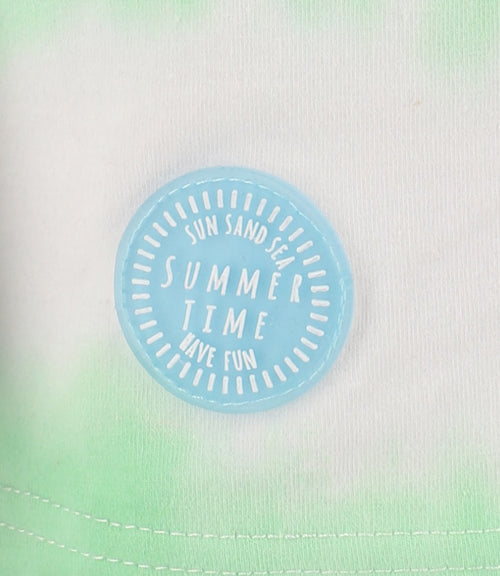 Polera Bebé Niño Con Estampado Verde