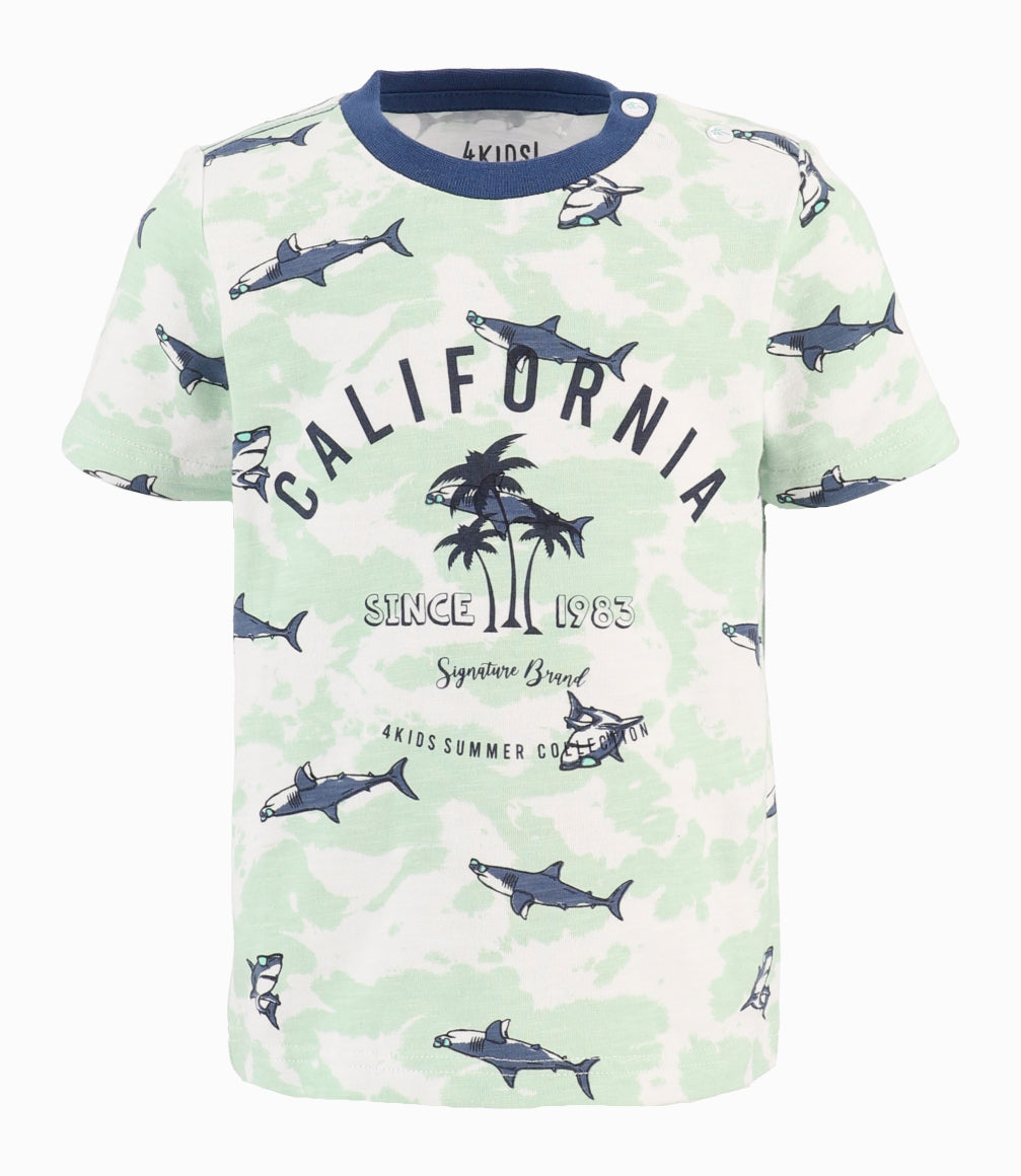Polera Bebé Niño Con Estampado