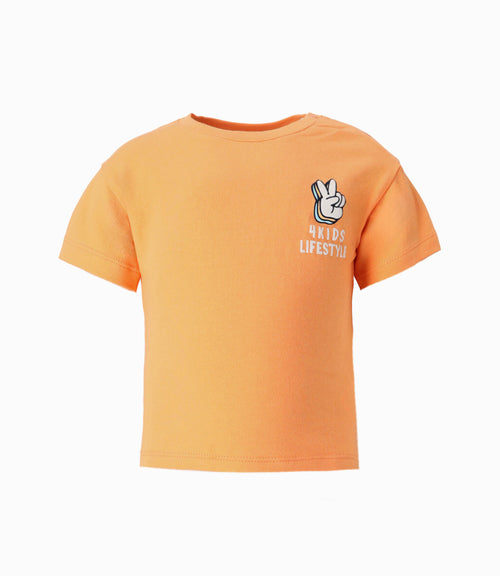 Polera Bebé Niño Básica 12 meses / Naranjo