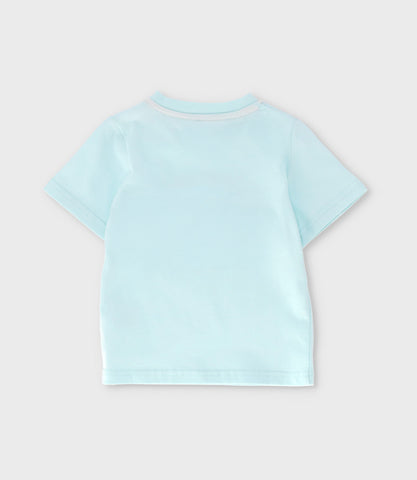 Polera bebé niño con cangrejo