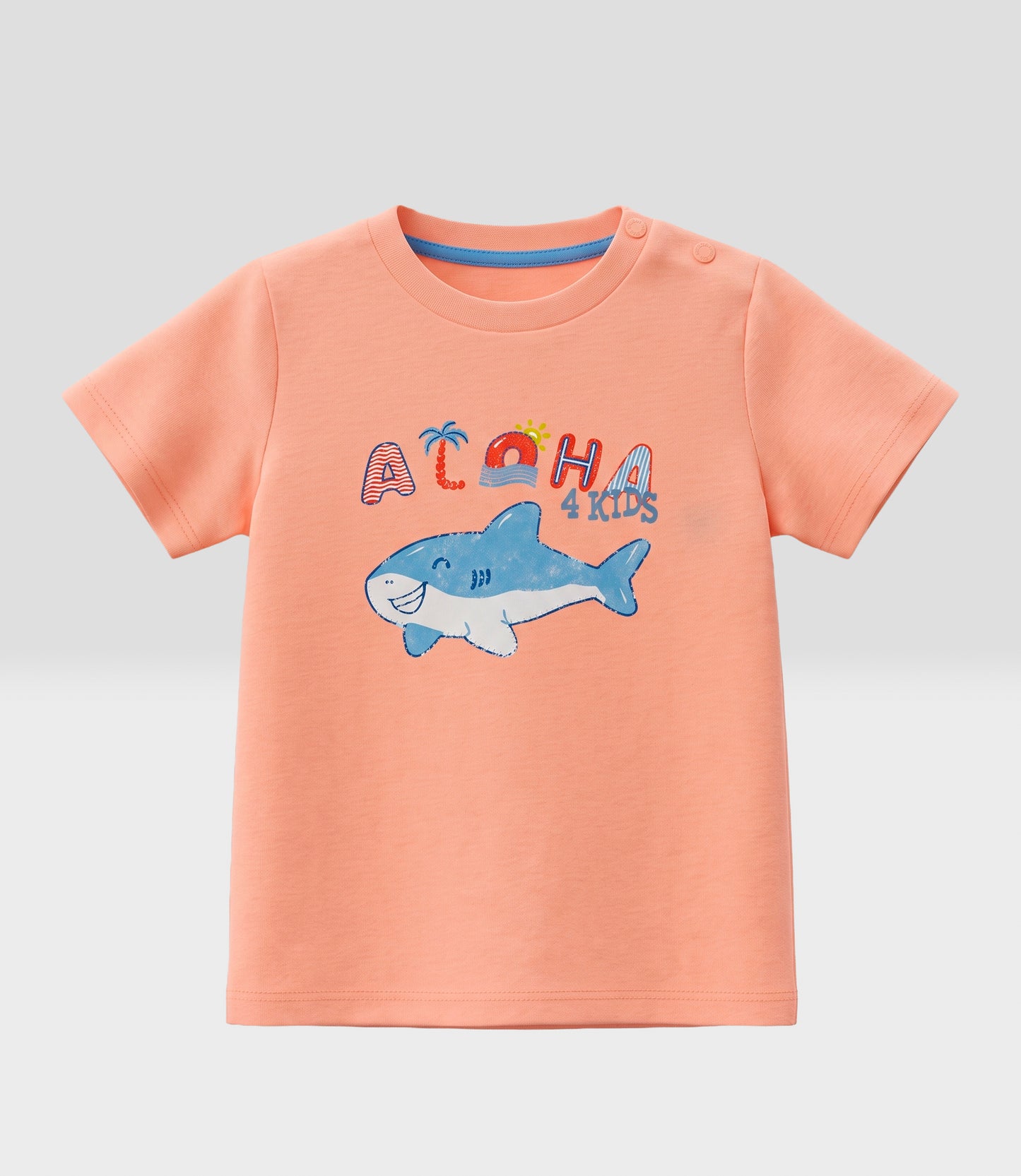 Polera bebé niño aloha 6 meses / Naranjo