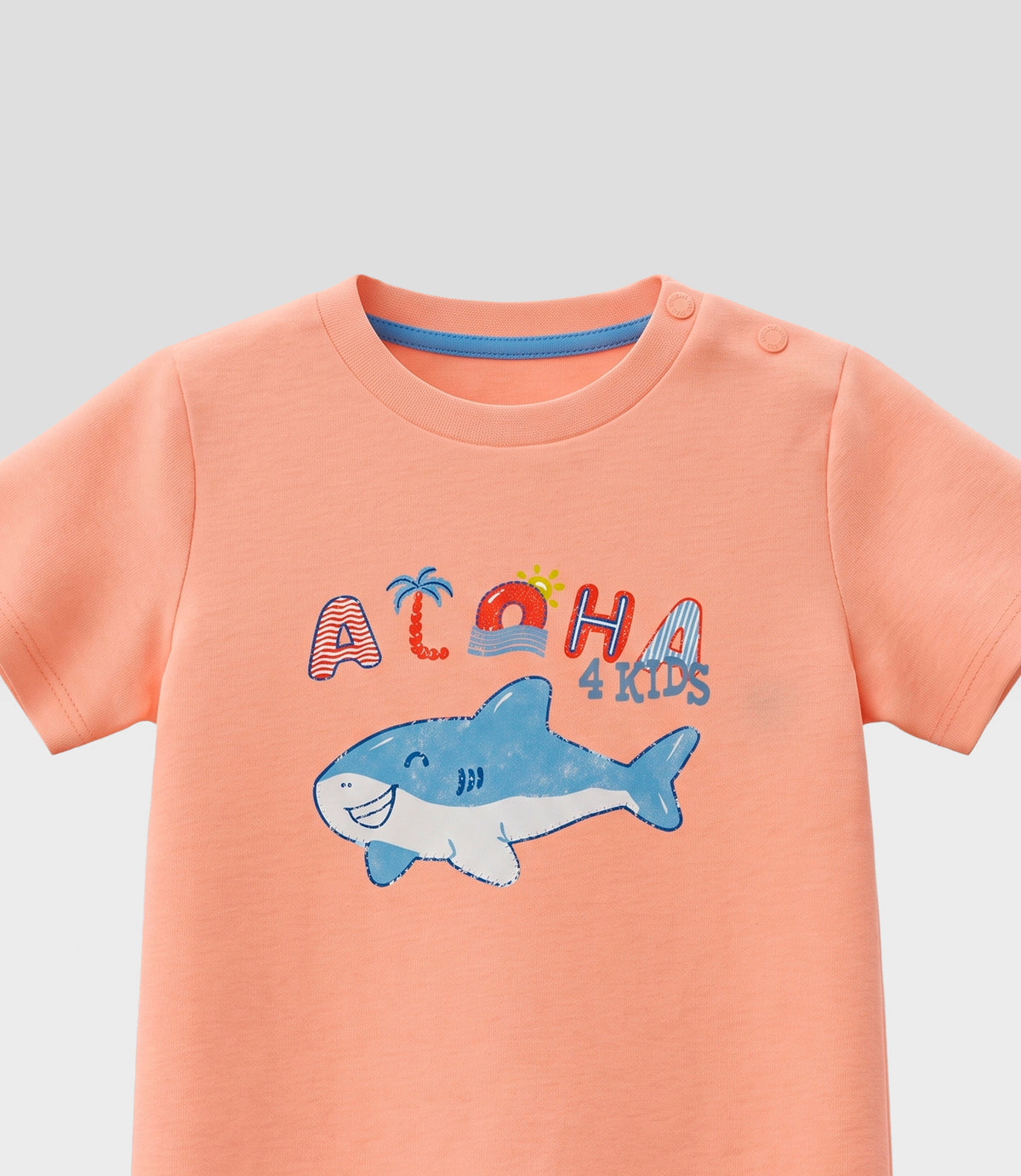 Polera bebé niño aloha 6 meses / Naranjo