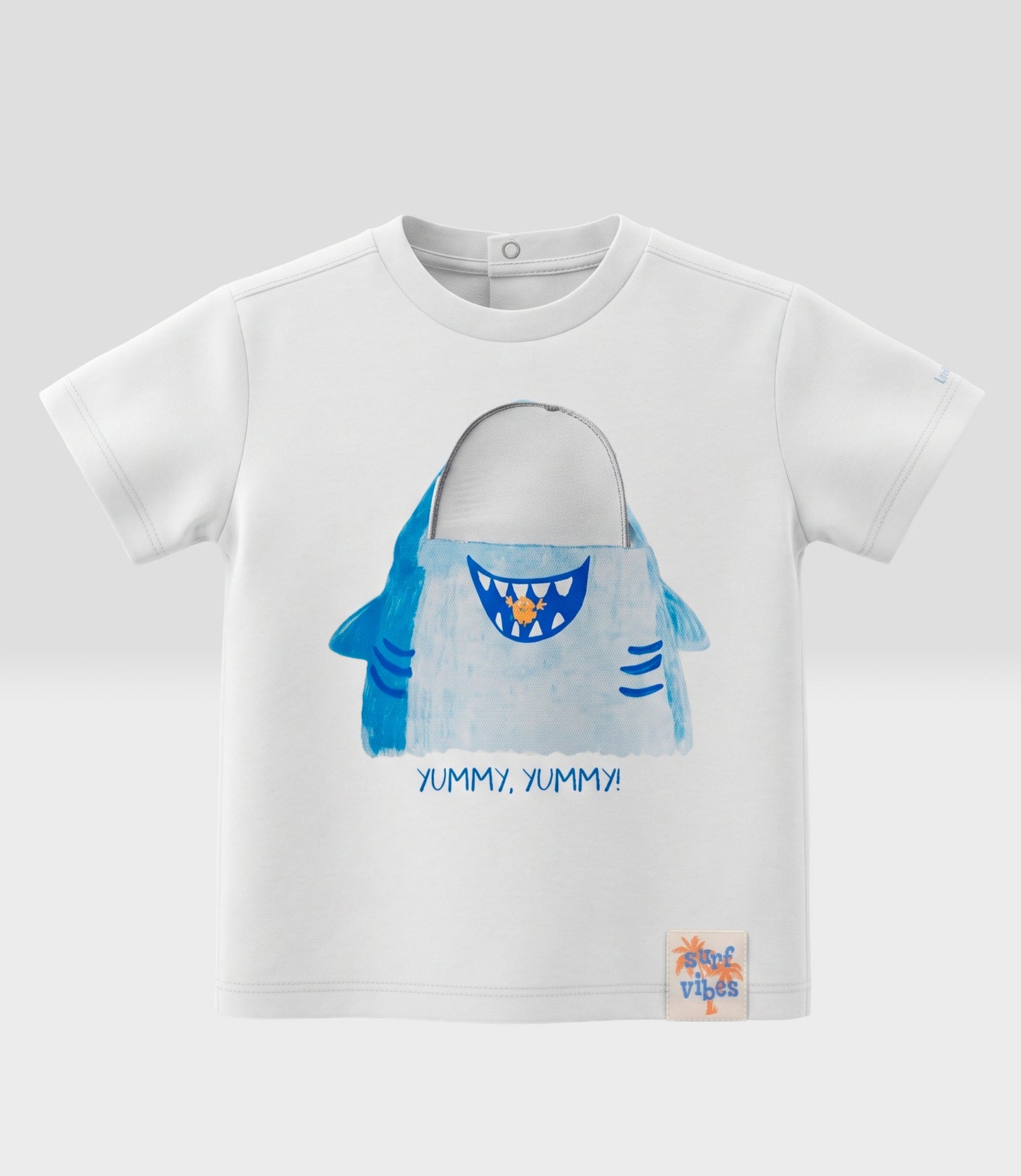 Polera bebé niño yummy 6 meses / Blanco