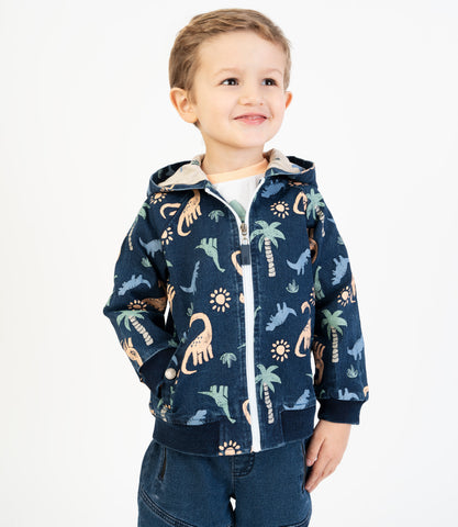 Chaqueta bebé niño con dinosaurios