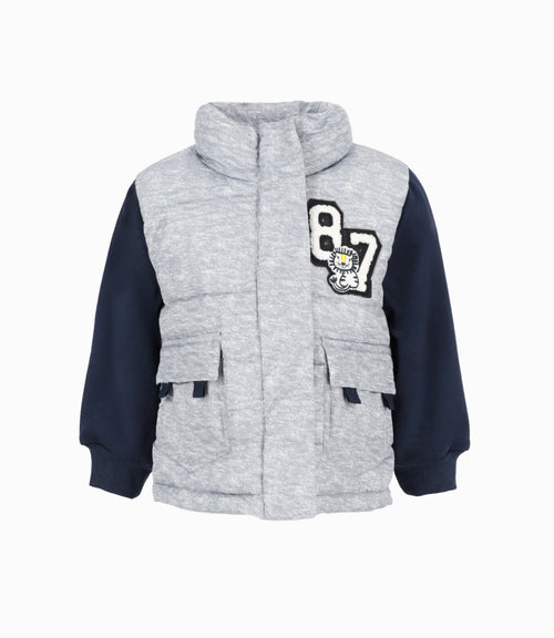[NO PUBLICAR - GUARDADO] Chaqueta Bebé Niño Bicolor 6 meses / Gris
