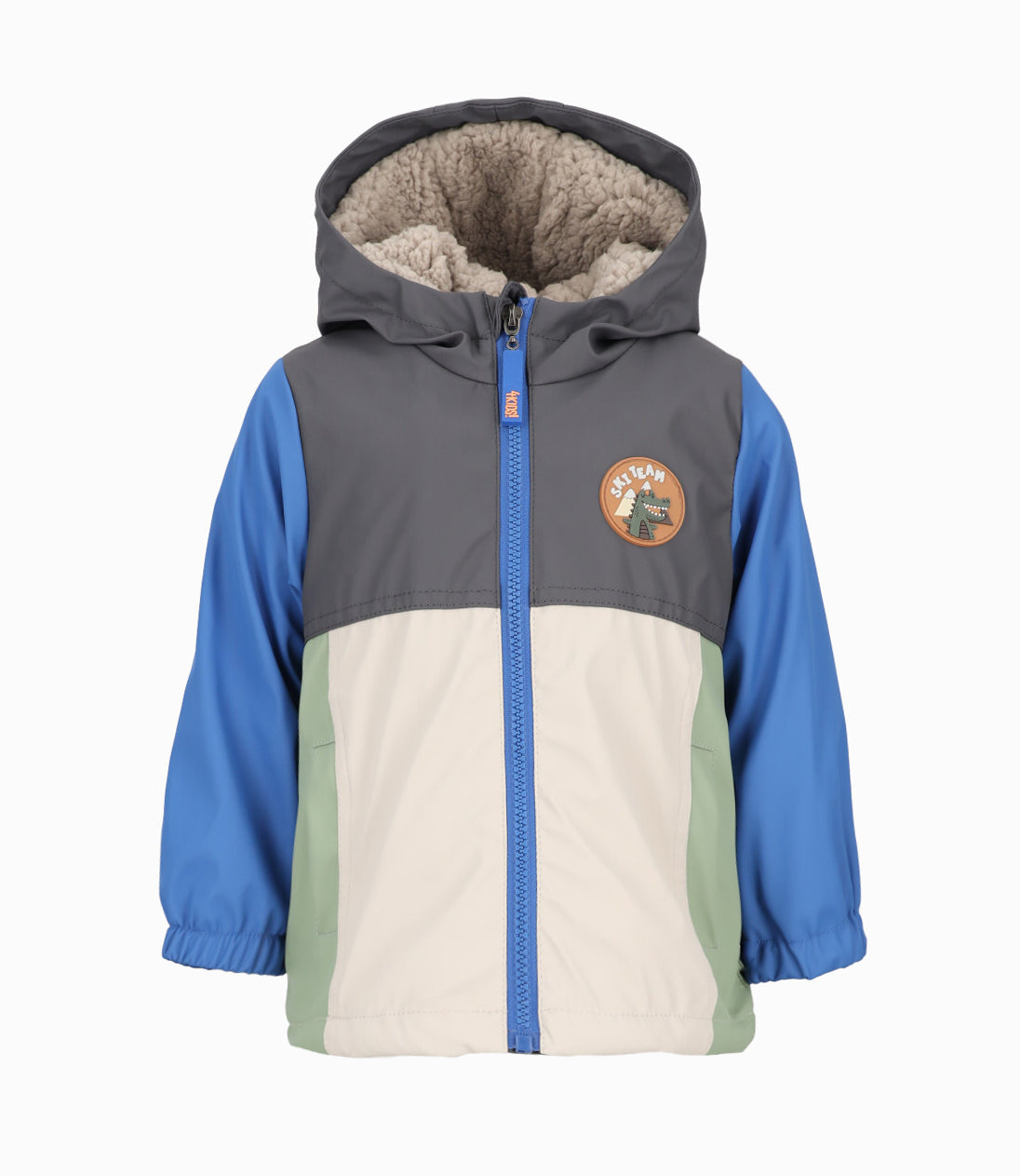 Chaqueta bebé niño impermeable 6 meses / Gris