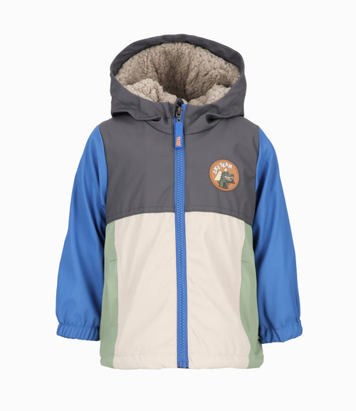 Chaqueta bebé niño impermeable 6 meses / Gris