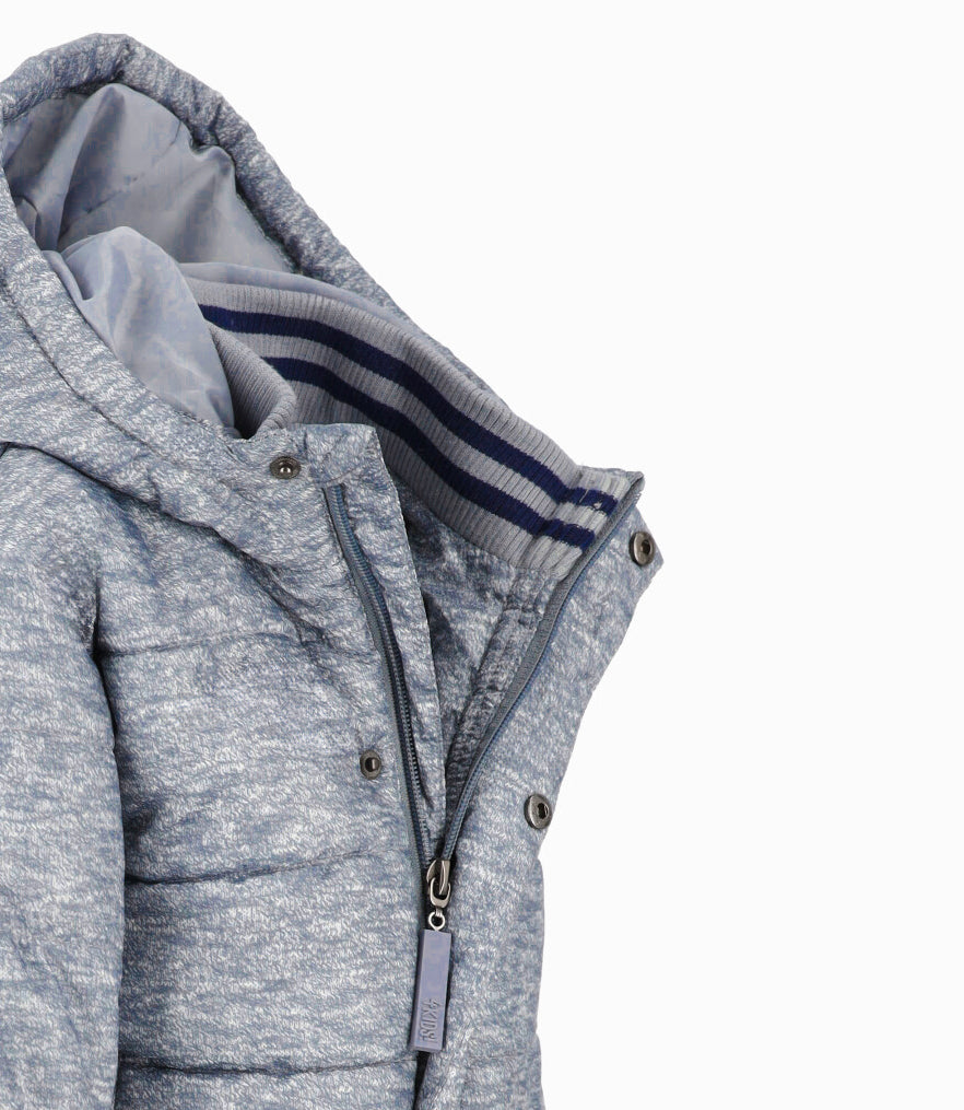 Parka Bebé Niño Universitaria 6 meses / Gris