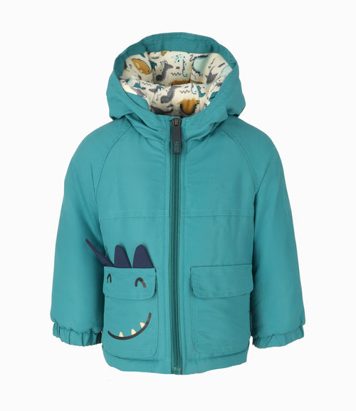 Parka bebé niño impermeable 6 meses / Verde
