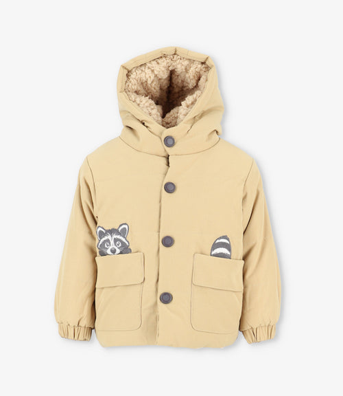 Parka bebé niño acolchada 6 meses / Beige