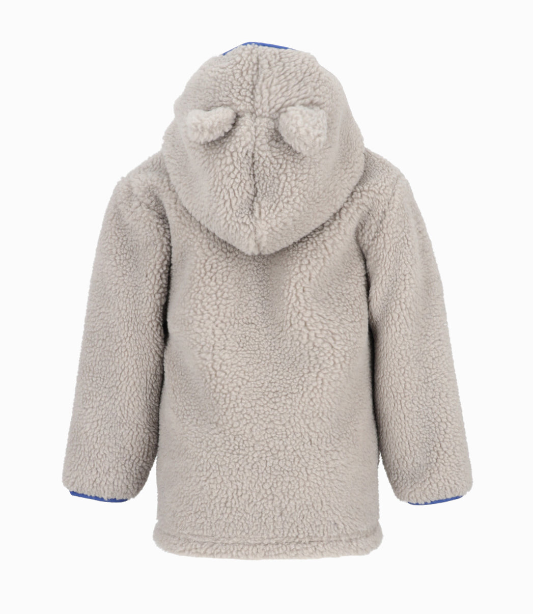 Polerón bebé niño sherpa 6 meses / Gris