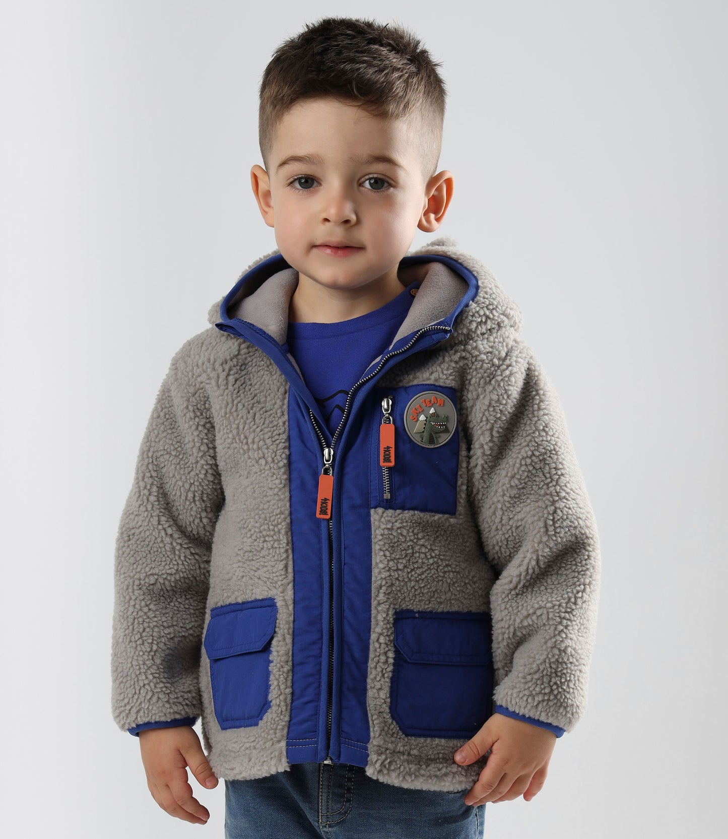 Polerón bebé niño sherpa