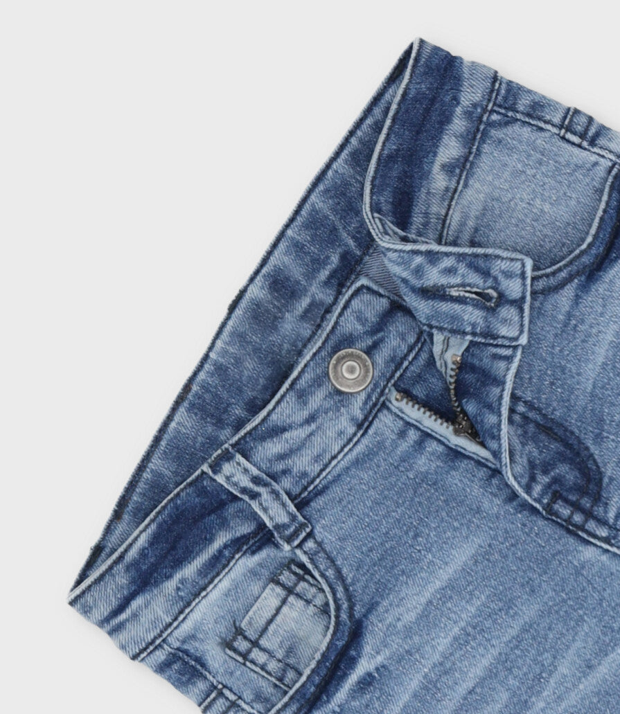 Jeans bebé niño básico 6 meses / Celeste