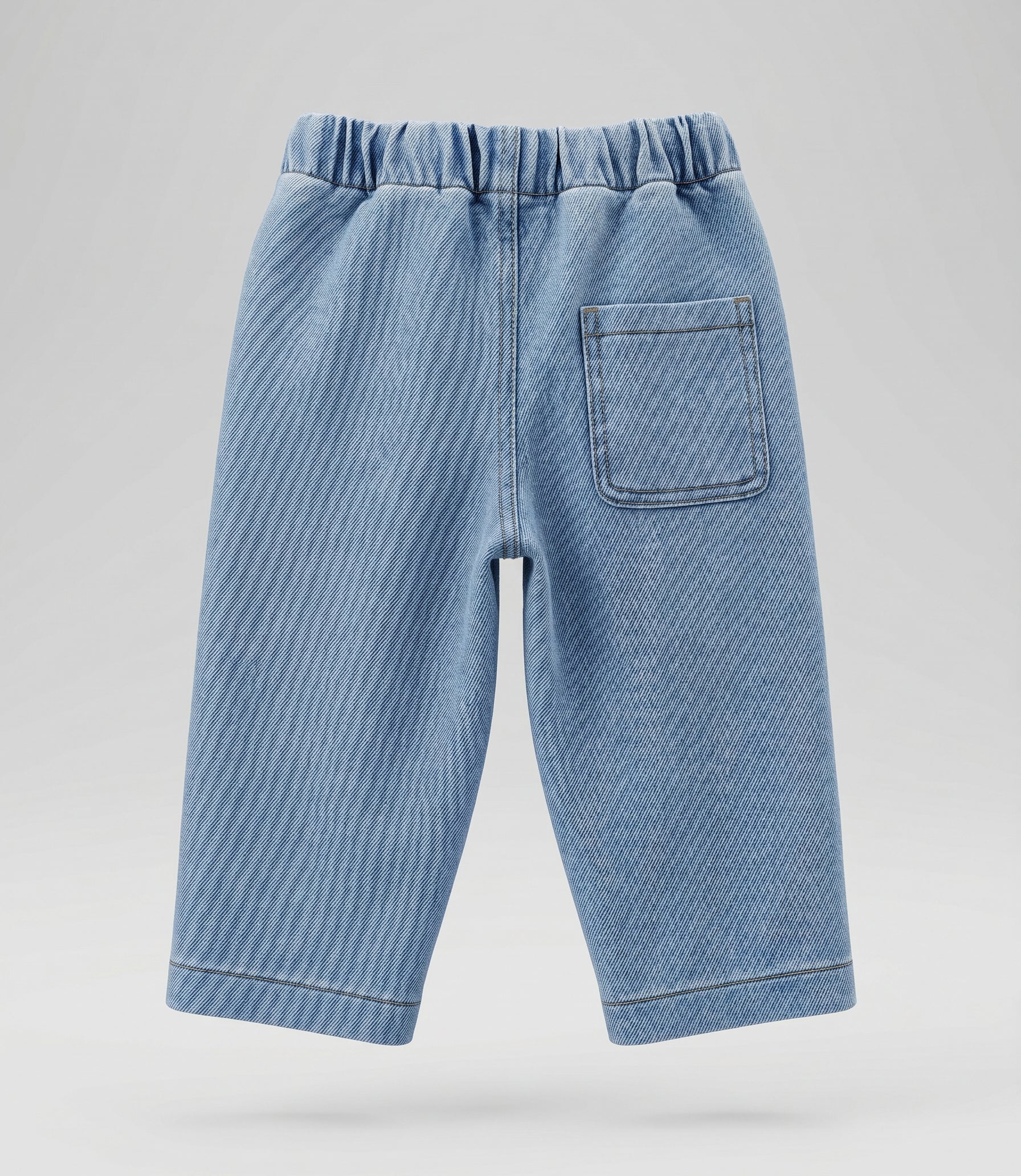 Jeans bebé niño con estampado 6 meses / Celeste