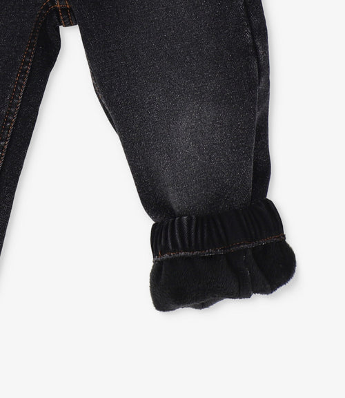 Jeans bebé niño con forro interno