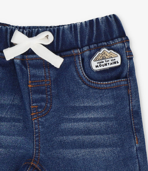 Jeans bebé niño jogger 6 meses / Azul Marino