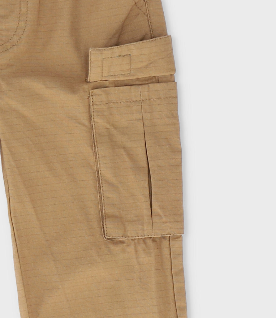 Pantalón bebé niño cargo 6 meses / Café